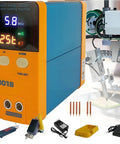 Pro Grade Portable Battery Spot Welder With Energy Storage Pulse Power Up To 11.6KW 110 220 Volt Condensing Battery System