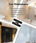 Heavy Duty 7 Inch Invisible Hidden Door Hinges Zinc Alloy Concealed Hinge System For Large Wood Doors Holds Up To 176 Lbs Per Pair displayed in modern interiors.