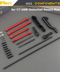 Beefy Front And Rear Sway Bar Kit For One Seventh Scale Unlimited Desert Racer UDR RC Car Upgrades 8597 8596 CNC Machined