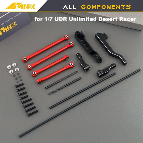 Beefy Front And Rear Sway Bar Kit For One Seventh Scale Unlimited Desert Racer UDR RC Car Upgrades 8597 8596 CNC Machined