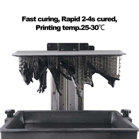 Top Shelf Ultra Black 3D Printer Resin With Badass Abs Like Toughness And Smooth As Silk Details For 405Nm Uv Curing On All Lcd Dlp Sla Models Low Odor Formula In One Kilogram Jug