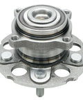 FWD Wheel Bearing And Hub Kit For Honda CR-V 2007-2011, 5 Lug With ABS, close-up view of front wheel bearing assembly