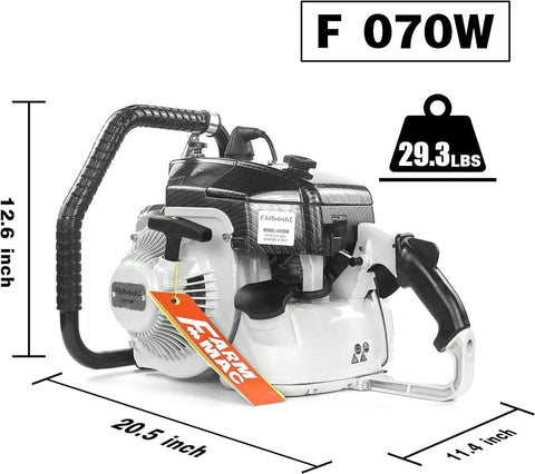 105cc Gas Chainsaw With 42 Inch Alloy Bar Powerhead 6.5HP 4.8KW Pro Heavy Duty Saw For Milling And Tough Timber Stihl Label