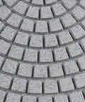 Close-up of 7 Inch Wet Diamond Polishing Pad Set, 7 Pieces, Grit 50 to 3000 showing resin bonded segments