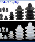 Five Pack Dope Mechanical Arm Vacuum Suction Cup Set With Three Layer Multi Layer Sucker For Robot Gripper Automation