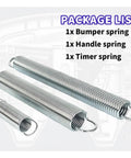 Fifth Wheel Spring Kit For Fontaine No Slack NT Series 6000 7000 7000CC with bumper, handle, and timer springs visible.
