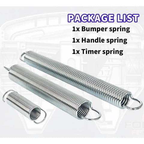 Fifth Wheel Spring Kit For Fontaine No Slack NT Series 6000 7000 7000CC with bumper, handle, and timer springs visible.