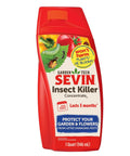 Garden Insect Killer Concentrate 32 Oz Easy To Use Mix With Water And Spray Kills 500 Plus Pests Without Hurting Plants Lasts Up To Three Months Safe For Flowers And Veggies Perfect For Early Infestation Control product packaging