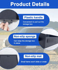 Product details of Removable Storage Drawer Tray For 2019-2026 Dodge RAM 1500 2500 3500 Center Console Cubby Organizer ABS Plastic Hidden Storage