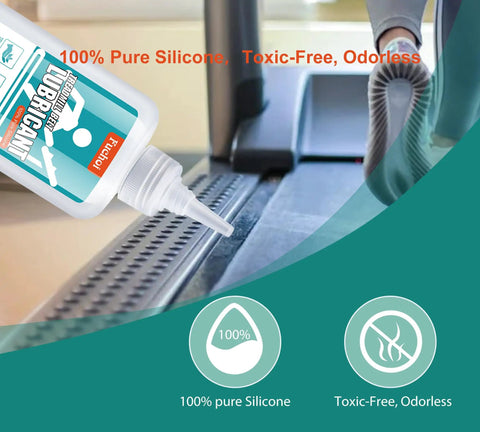 Premium Treadmill Belt Lubricant 7oz 200ml Silicone Lube For Smooth Belt Motion No Mess Easy Apply Tubes Non Toxic Odorless