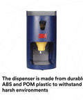 One Touch Pro Earplug Dispenser For Grab And Go Easy One Hand Drop In A Clean Durable Blue Unit Designed For Hearing Conservation