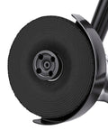 Heavy Duty Pneumatic Angle Grinder Four Inch Generating Kickass Eleven Thousand Rpm Torque For Seamless Metal Cutting Grinding And Polishing Across Tough Workshop Jobs close-up of disc.