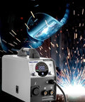 6 In 1 200 Amp MIG Welder With Flux Core TIG MMA Semi Auto Welding Machine for aluminum and steel, integrated wire feeder