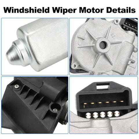 Direct Fit Rear Wiper Motor For Cadillac Escalade And ESV 2007 To 2014 Plus Chevrolet Suburban 1500 close-up view of motor details.