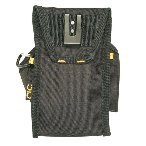 Ziptop Utility Pouch Small With Double Pull Zipper Cover And Snap-Back Lid, Handy Tool Organizer shown front view