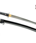 Lightweight Aluminum Alloy Katana Iaito For Iaido Training With Unsharpened Blade 28 Inch Blade Fuller Groove Bamboo Tsuba