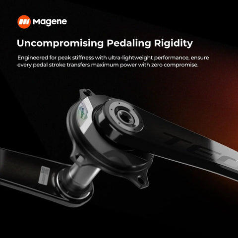 TEO P515 Cycling Power Meter Crankset For Road Bikes With 110 BCD Carbon Arms Plus Or Minus One Percent Power Accuracy