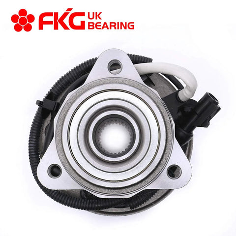 Front Wheel Bearing Hub Assembly Set Of 2 For 95-01 Ford Explorer 01-05 Explorer Sport Trac 01-09 Ranger 00-09 Mazda B4000 4x4