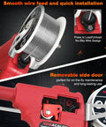 One Hand Soldering Iron Kit With Automatic 60W Solder Gun Desoldering Pump Tweezers And Wires for smooth wire feed