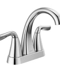 Arvo Centerset Chrome Bathroom Faucet Two-Handle For Three-Hole Sink Premium Chrome Finish faucet 25840LF