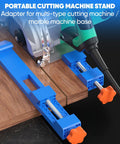 Adjustable Guide Rail For Cut Like Butter Performance Heavy Duty Anti Slip Milling Track locks onto boards for precise cuts.
