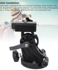 Image of Go-To Adjustable Latitude Base Mount For Telescopes With Three Eighth Inch Threaded Interface, showing precise adjustment mechanism.
