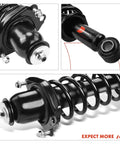 Close-up of Rear Complete Strut Assembly With Coil Springs For Toyota Corolla 2009 To 2013 Bolt On Replacement Suspension