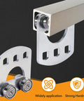 Four Wheel Trolley Assembly Rollers With Four Bearings For Unistrut Trolleys One And Five Eighths Inch Wide And Taller Strut Channel