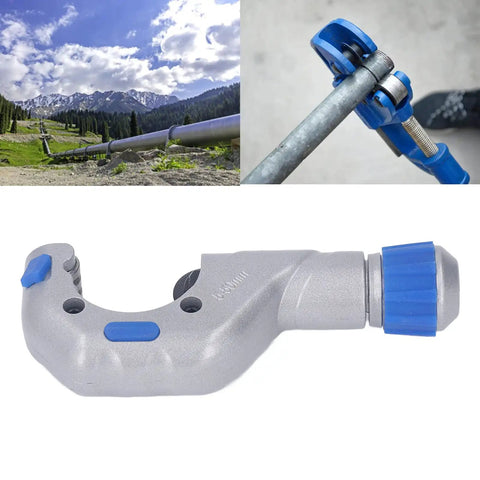 Pro Grade Tube Cutter With Clean Burr Free Cuts From 5 To 50mm For Copper Aluminum And Stainless Steel Pipes