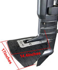 Whale Tail Hydrofoil Stabilizer Fin Kit For Outboard And Stern Drive Motors Universal Fit 14.5 Inch High 17 Inch Wide 40 300 HP