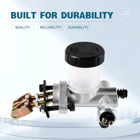 Hydraulic Brake Master Cylinder For Go Karts, ATVs And Buggy Rigs, Replacement Fit For Roketa Sunl Kandi Kazuma Kinroad TaoTao Twister