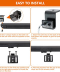4 Pack Barn Door Soft Close Mechanisms With Spring Buffer Dampers installation guide showing step-by-step setup