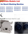 Door Lock Assembly For Washer Electric Lock Replacement 00612148 Fits LOCK ELECTRICA Models With Compatibility To 612148 00611090 611090 1559966 AH3477858 AP4355295 BT 612148 EA3477858 EAP8727513 PS8727513 PD00000013, washer part