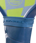 Close-up of CP7 8 Oz Pickleball Paddle Lightweight Carbon Fiber with Textured Surface showing grip and Hyper Bite Technology.