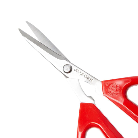Unlimited Kitchen Scissors All Purpose Kitchen Shears With Comfortable Red Handles, Heavy Duty Stainless Steel Blades For Kitchen Tasks, Craft Cutting, Food Prep And More close-up
