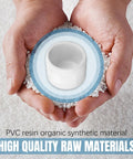 PVC resin pellets with Half Inch PVC Pipe End Cap Plug Socket Adapter For Furniture Grade DIY Shelves Garden Frames Storage Racks