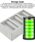 Drone Charging Station 3 Port Hub For Mini 3 Pro And Mini 3 Batteries Fast 5V 9V 12V 3A Input Eight Point Five Volt Three Point Eight Amp Output Portable Travel Outdoor Charger, showing charging slots and a green battery icon indicating power level.