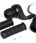 21 Speed Twist Shifter Lever Kit For Bikes 3 By 7 Gear Grip Shift Left And Right with two black grips and cables