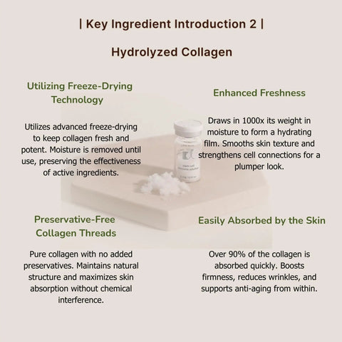 Stem Cell Exosome Skin Booster Kit With Exosome PDRN Peptide And Collagen For Next Level Rejuvenation ampoule with collagen and details