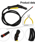 Replacement Steam Cleaner Hose Compatible With SC1 SC2 SC3 SC4 High Temperature Flexible Tube with tools and detailed view