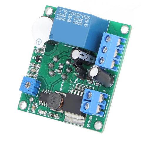 MQ 2 Smoke Sensor Module With Buzzer Alert And Relay Switch, High Octane Gas Detector For Home And Kitchen Safety, circuit board view.