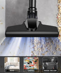 Cordless 120W Handheld Vacuum Cleaner That Is A Beast For Quick Cleanups Compatible With Milwaukee 18V Battery cleaning debris