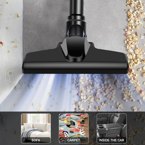 Cordless 120W Handheld Vacuum Cleaner That Is A Beast For Quick Cleanups Compatible With Milwaukee 18V Battery cleaning debris