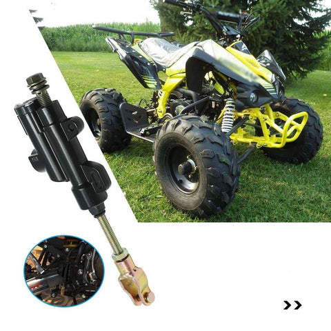 Hydraulic Rear Brake Master Cylinder Ride Ready Direct Fit Replacement For 50cc To 125cc ATVs And Dirt Bikes With 10mm Banjo Bolt