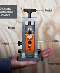Wire Stripping Machine For Drill Power DIY Easy To Use Adjustable Wire Guide And Romex Slot in hand showing metal construction