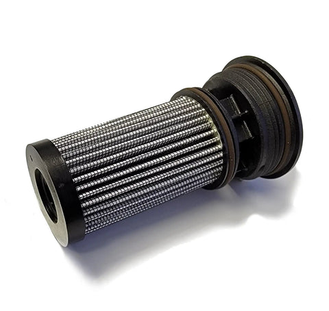 Close-up of a 1170390 filter for Genuine OEM Hydraulic Oil Change Kit For Exmark Z Master And Lazer Z Zero Turn Riding Mowers