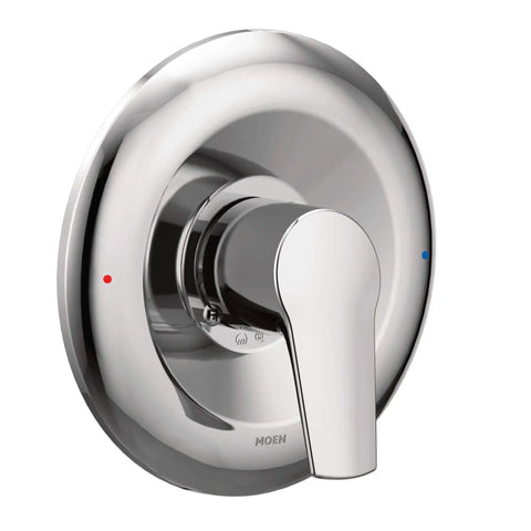 Posi-Temp Single-Handle Shower Valve Trim Kit Chrome Finish, Valve Required, Works With 2510 2520 2570 2590 Valves, No-Fuss Install, Durable Brass Construction, T2801 Method Style