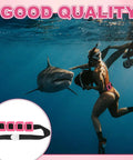 Four Piece Scuba Weight Belt Set With Nylon Coated Diving Weights 1.1lb Each Metal Block Buckle Free Diving Spearfishing