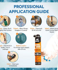 Professional application guide with steps for using the Heavy Duty Spray Foam Insulation Kit for thermal protection.