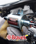 Universal 12V Inline Fuel Pump Low Pressure 2.5 To 4 PSI For Gas And Diesel HEP-02A 12 Volt Electric Fuel Pump installation